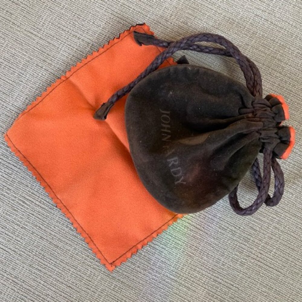 John Hardy Jewelry Pouch & Cleaning Clothes